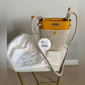 Chloé yellow bucket bag-*Authentic*-Brand New